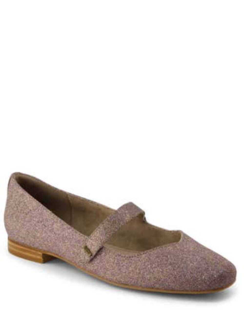 TOMS Bianca Glitter Mary Jane Flats Sz7 New w/o box